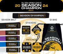 Load image into Gallery viewer, Season Champion - Gi Belt Package 2024