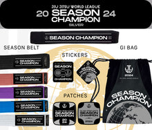 Load image into Gallery viewer, Season Champion - Gi Belt Package 2024